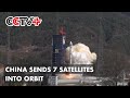 China Sends Seven Satellites into Orbit in Single Launch