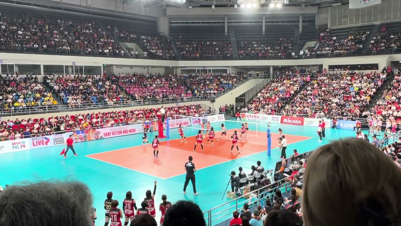 Volleyball Dynamo Alyssa Valdezs Three in a Row Spike Showcase vs Kurashiki Ablaze