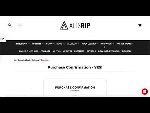 ALTS.RIP - Purchase of Minecraft Full Access Account 🔥🛫 (Lifetime ...