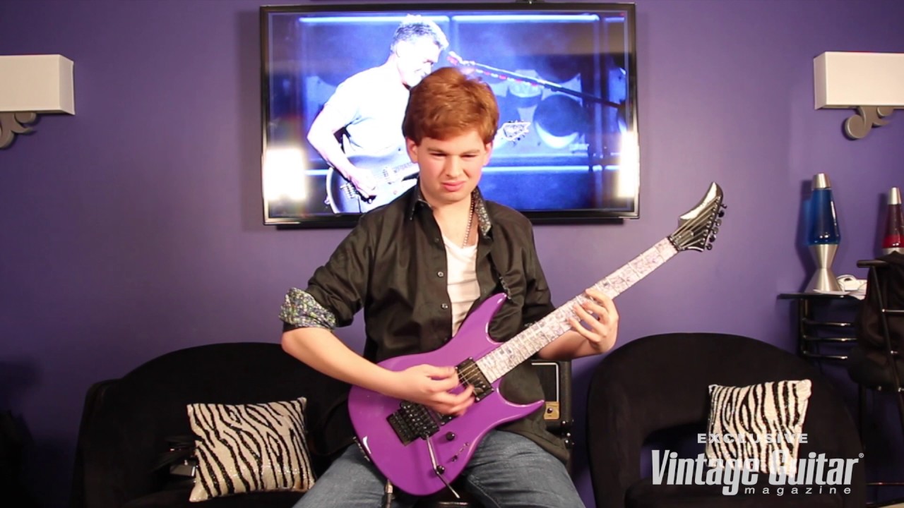 Tyler Morris celebrates Edward Van Halen