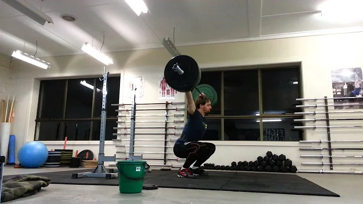 Adam Maywald - 2 x 90kg Overhead Squats