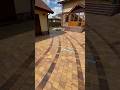 Тротуарная плитка для извилистых линий и дорожек🧱 #брусчатка #тротуарнаяплитка #дорожки #дача #сад