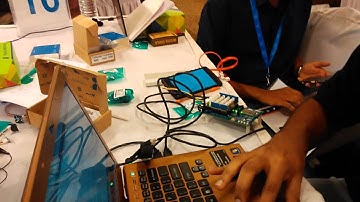 Weathercast service using Intel Edison