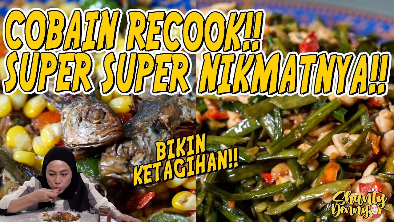 COBAIN RECOOK!! SUPER SUPER NIKMATNYA!! MASAK GENJER IKAN ASIN!!