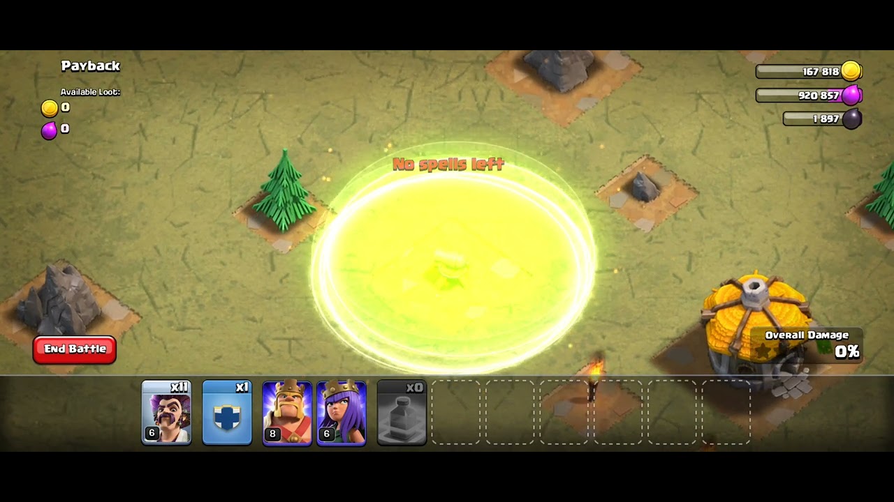 Can jump spell win in the single-player map [payback]?