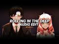 Rolling in the deep  adele edit audio use headphones