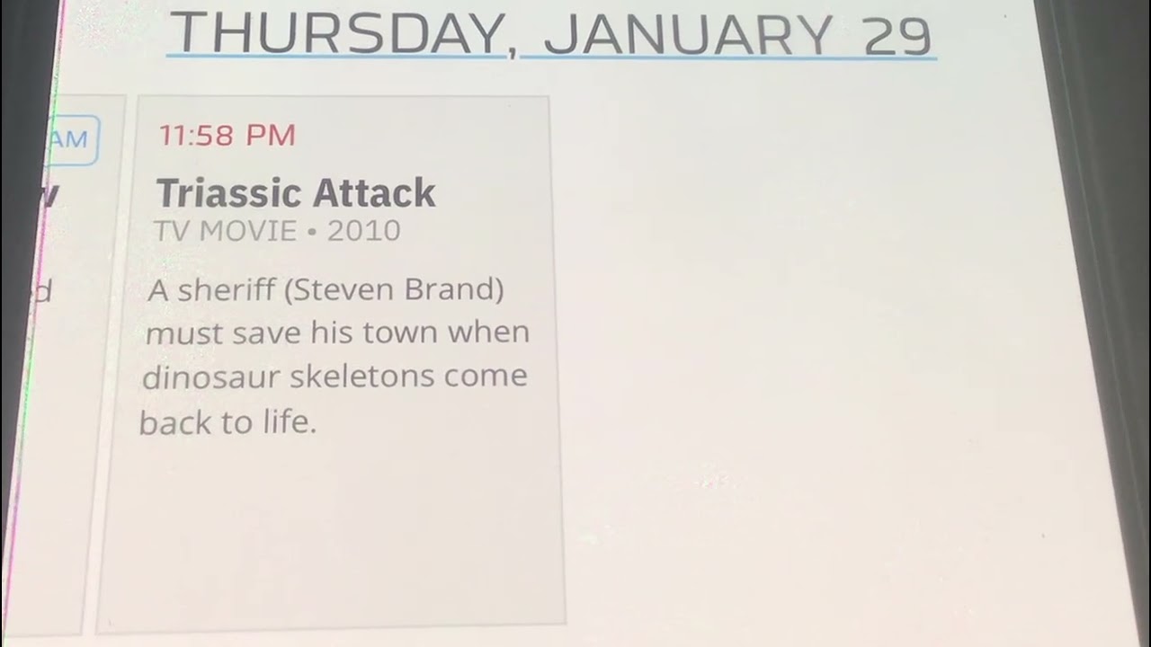 “Triassic Attack” on SYFY?