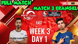 [HINDI] W3D1 - PMWL EAST - League Play | PUBG MOBILE World League Season Zero (2020)
