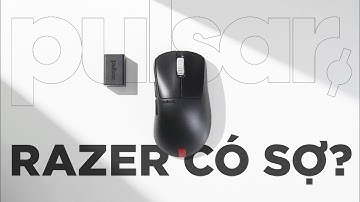 Đây là đối cứng của Razer Deathadder V3 Pro? Đánh giá Pulsar Xlite v3 ES
