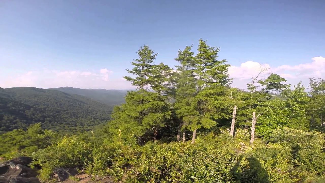 Buck Creek Gap, NC peak view. YouTube