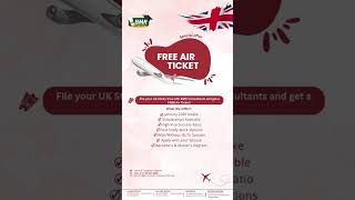 🎉 Special Offer: Free Air Ticket with Your UK Study Visa! ✈️Apply through BMR Consultants