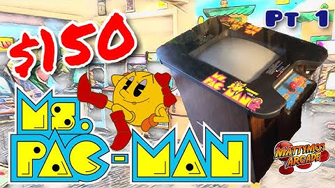 $150 Ms Pacman Cocktail Pt 1. Arcade Bottom Feeders #48