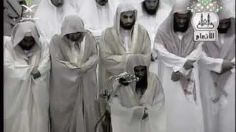 تلاوة لفضيلة الشيخ صلاح البدير من سورة الأنعام من عام 1427 ه‍ أمام حرم المكي سابقا
