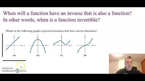 Determining if a Graph is Invertible