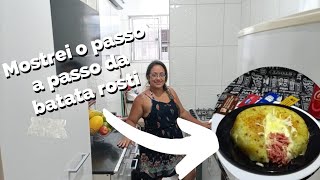 PASSO A PASSO DO PREPARO DA BATATA ROSTI/ TIVEMOS MAIS VENDAS PELO IFOOD