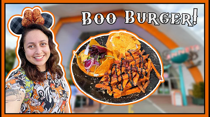 DISNEYLAND PARIS Halloween Burger at ANNETTE'S DIN...