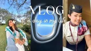 ගුවන් සේවිකාවන් කරන වැඩ| A day in my life ✈| crew life ‍✈| කන එකමයී කරන්නෙ