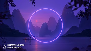 [SLEEP 8 HOURS] "Indigo Dreamstate" | Delta 3Hz Binaural Beats Deep Sleep Music