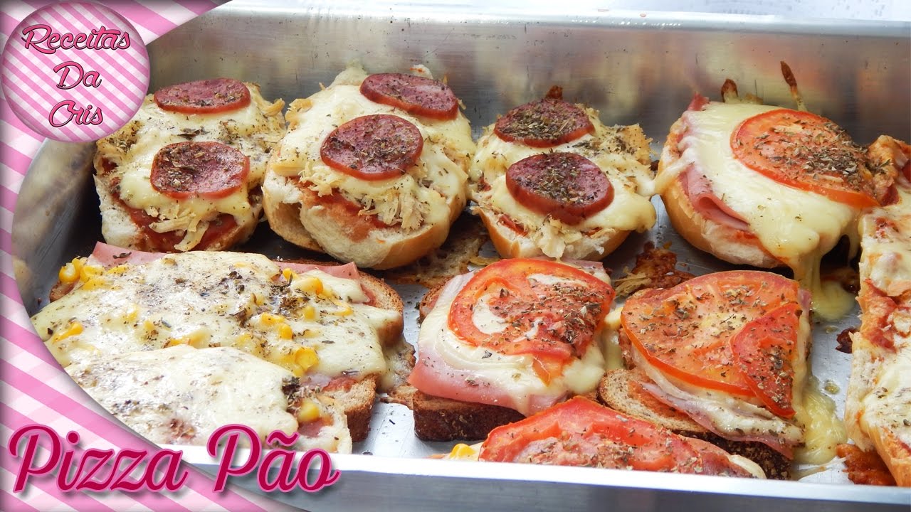 [ESPECIAL DE FÉRIAS] PÃO PIZZA | RECEITAS DA CRIS