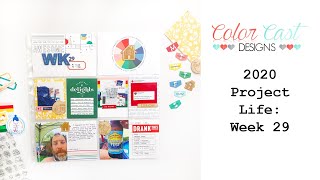 2020 Project Life: Week 29 for Color Cast Designs