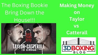 MAKE MONEY w/ the Boxing Bookie on Josh Taylor vs Jack Catterall