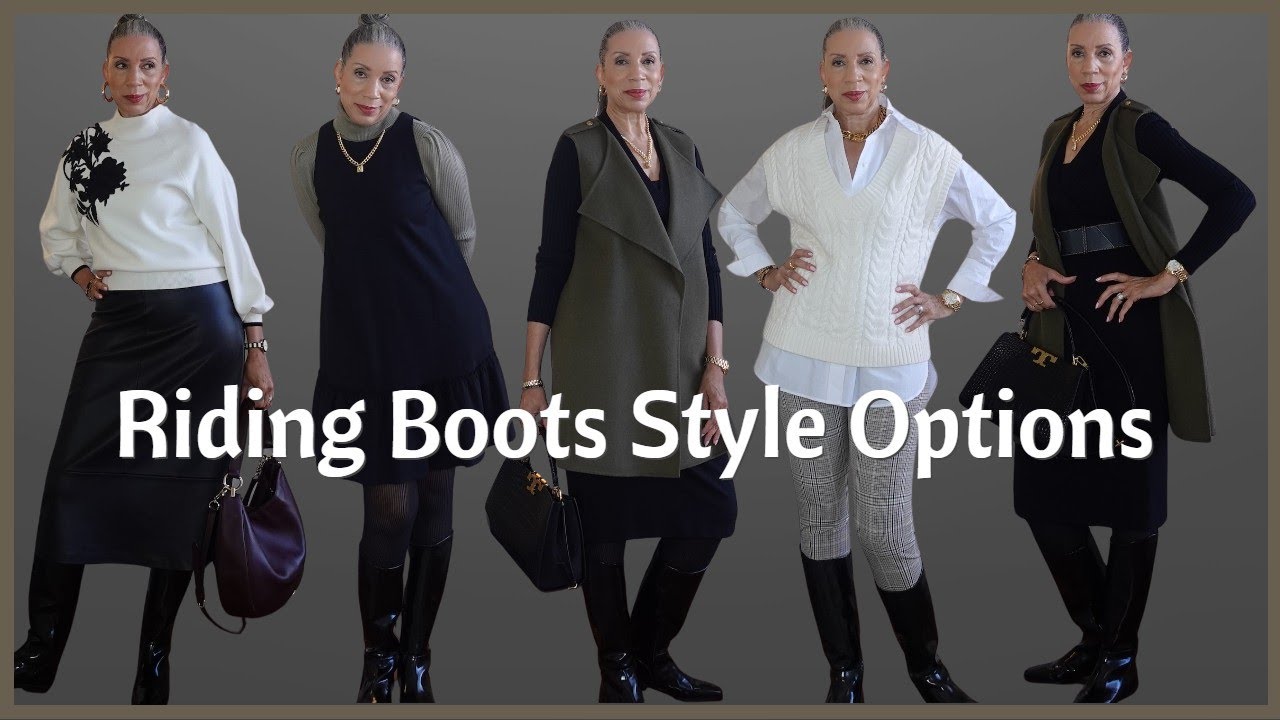 Level Up Your Fashion Game: Mastering Riding Boot Styles With Timeless Wardrobe Pieces