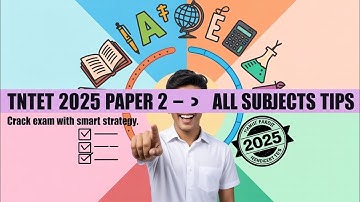 🎯 TNTET 2025 Paper 2 – Complete Preparation Tips for All Subjects | Crack Exam with Smart Strategy