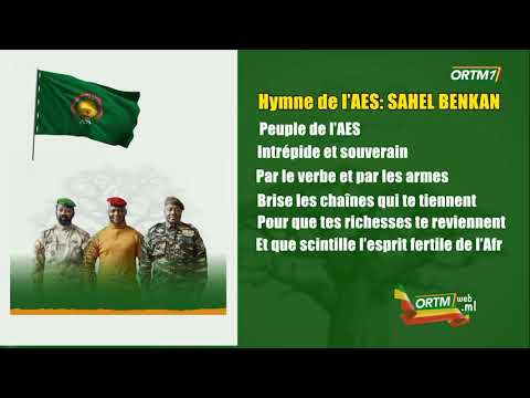 AES_Actu |  Présentation du " Sahel Benkan " l'hymne de l’AES