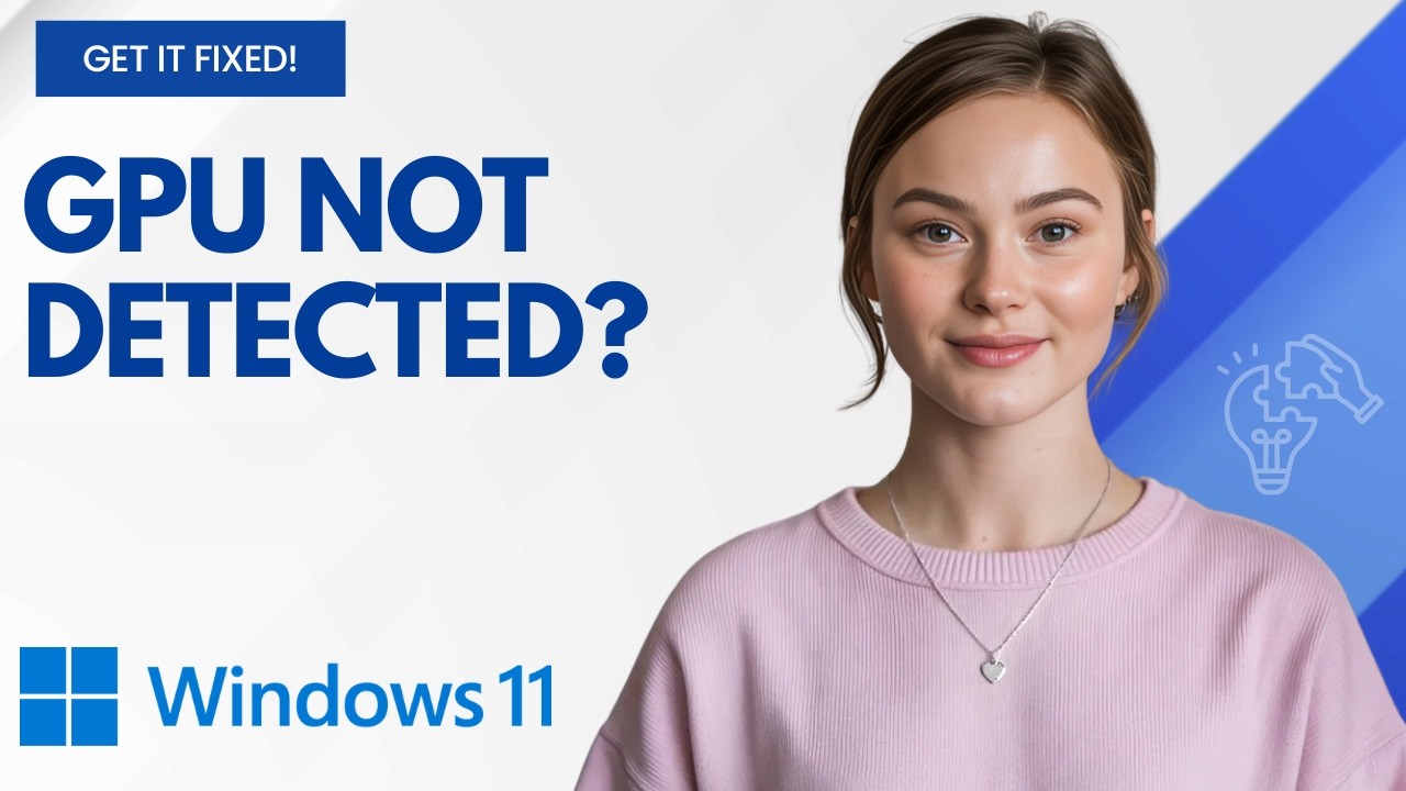 Graphics Card Not Detected in Windows? Fix GPU Not Showing Step by Step ...