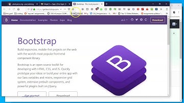 Install Bootstrap in your GitHub site