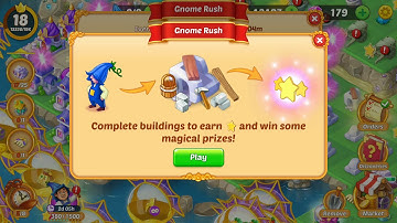 Ever Merge Gnome Rush event for spring bloom event
