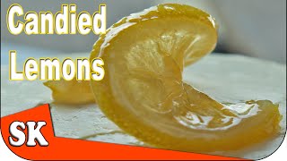 HOW to make CANDIED LEMONS