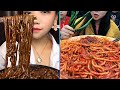 Spicy Noodles Eating Challenge Collection #ASMR #MUKBANG #Chinese Food #16