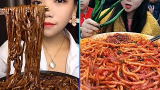 Spicy Noodles Eating Challenge Collection #ASMR #MUKBANG #Chinese Food #16