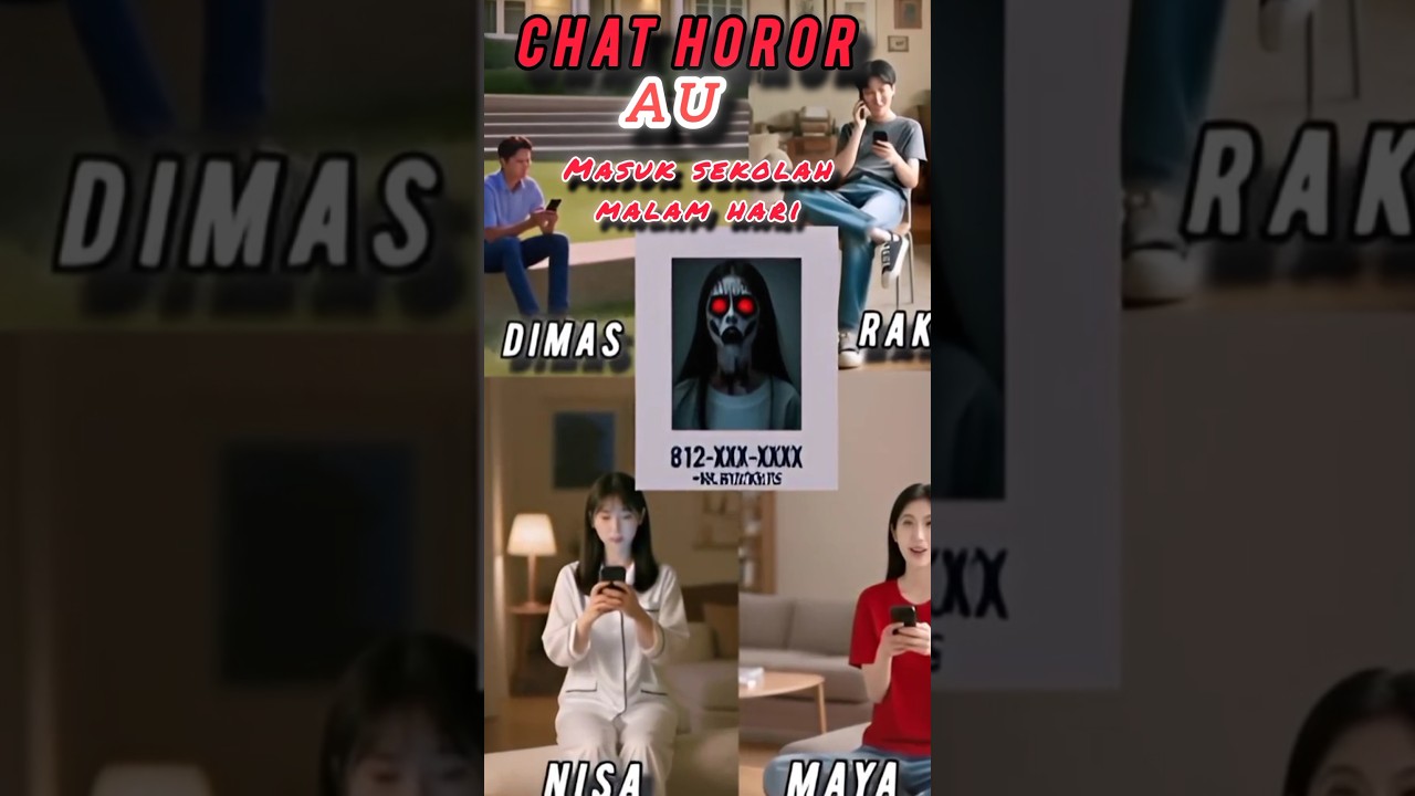 PART1 CHAT AU Horror going to class at night 