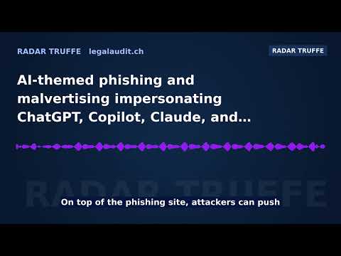 AI-themed phishing and malvertising impersonating ChatGPT, Copilot, Claude, and DeepSeek - scam pattern advisory