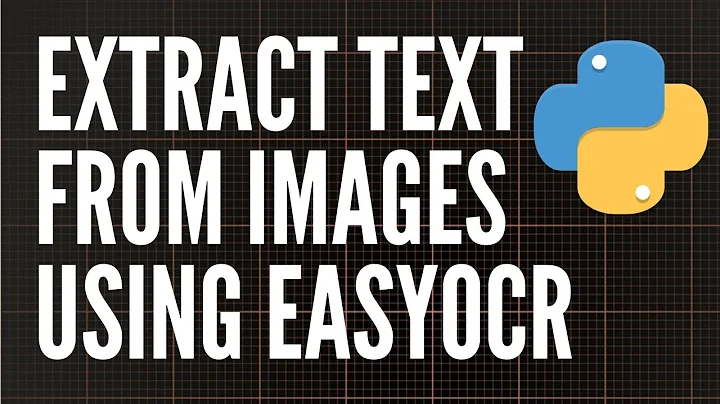 How to extract text from images using EasyOCR Python Library (Deep Learning)