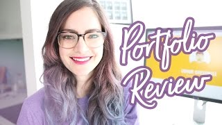 Reviewing your design portfolios! | Episode 2