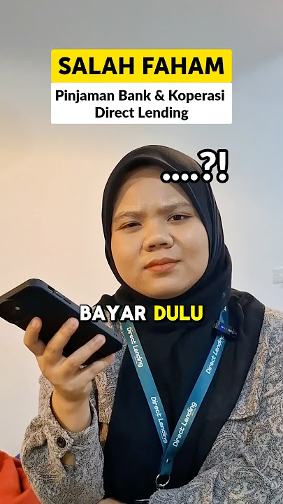 Salah Faham Pinjaman Bank & Koperasi Ramai Kena Tahu!