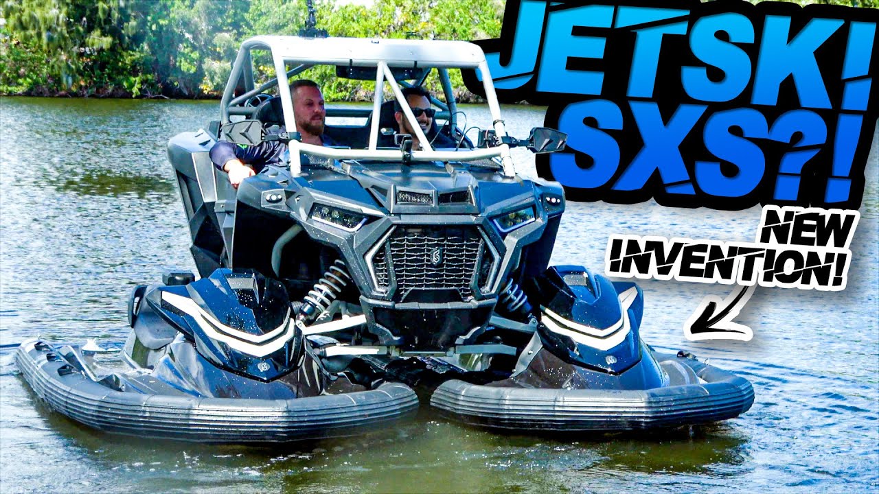 Jetski RZR?! FIRST EVER Aquatic Utility Vehicle (600+HP Dual