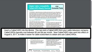 Worse Than a CableCARD?
