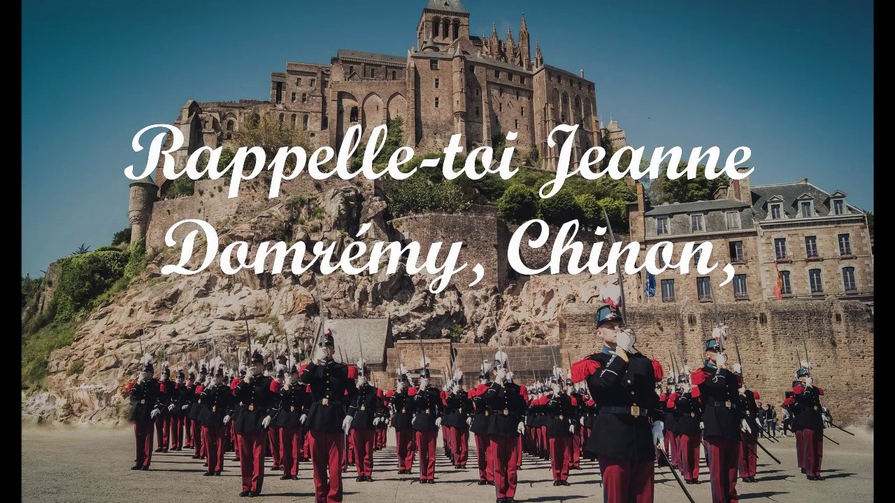 RappelleToi Jeanne (Paroles) Chœur de SaintCyr YouTube