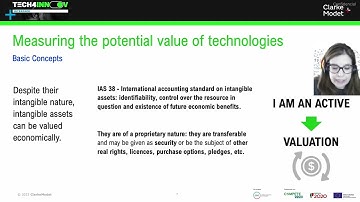 Workshop#4 - Technologies value assessment and comercialisation strategies