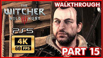 THE WITCHER 3 [PS5 4K 60FPS] WILD HUNT Walkthrough Part 15 - NOVIGRAD DREAMING - No Commentary