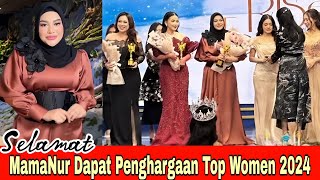 SELAMAT!! MAMANUR BERHASIL RAIH PENGHARGAAN TOP WOMEN 2024 VERSI HIGHEND, PAPATTA BANGGA BANGEETT