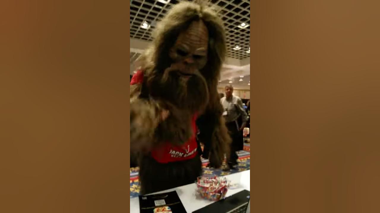 Messing with sasquatch at icas 2013 las vegas youtube