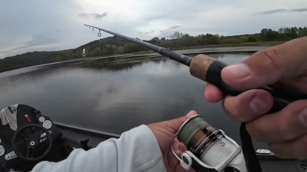 Lake Rupert Ohio bass fishing 2024 bigger bass