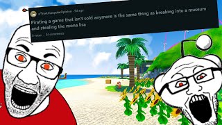 Piracy is NEVER okay! according to this seething redditor