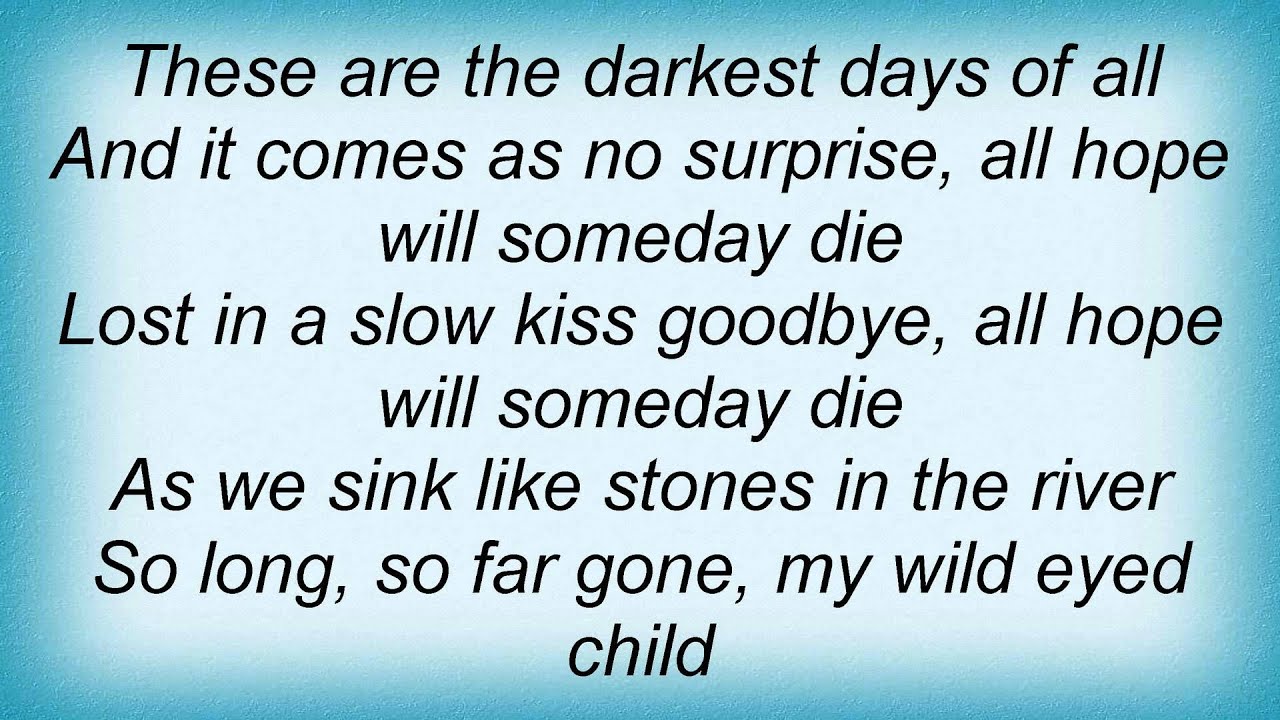 Dog Fashion Disco The Darkest Days Lyrics YouTube