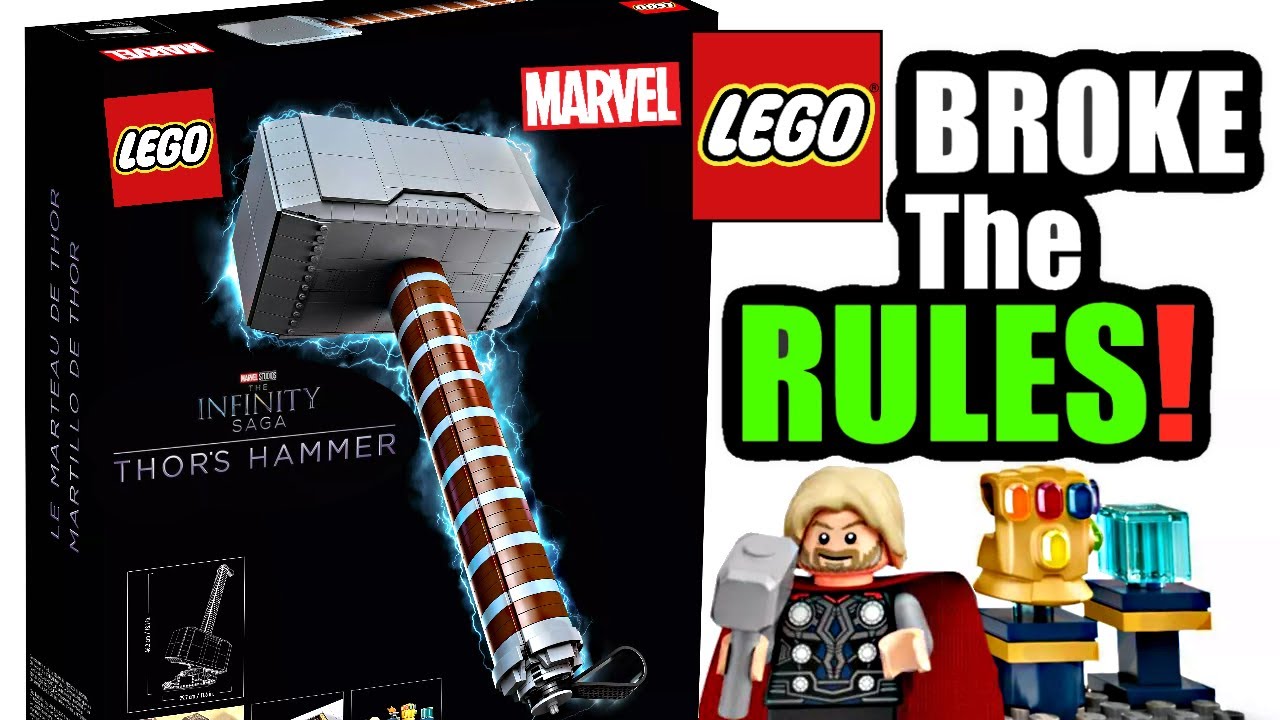 LEGO IDEAS - Mjolnir - Thor's hammer